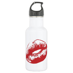 Red Lips 532 Ml Water Bottle