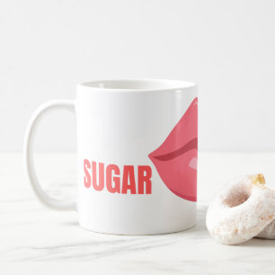 Red Lips and Attitude – Bold & Beautiful Design Coffee Mug
