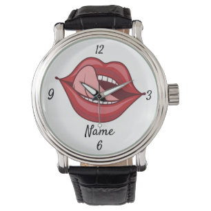 Red Lips and Tongue Thunder_Cove Watch