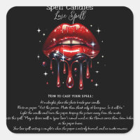Red Lips Attraction & Love Desires Magic Spell 