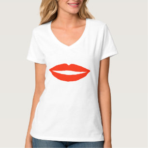 Red Lips Keep It Simple Sweetie  T-Shirt