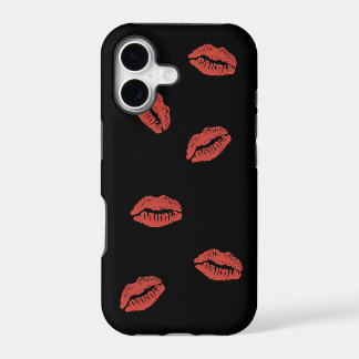 Red Lips Kiss iPhone 5 Case