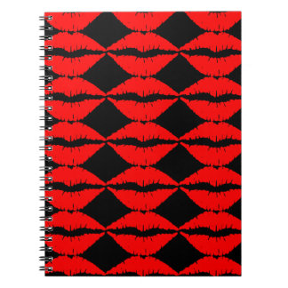 Red Lips Notebook