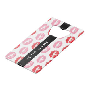 Red Lips, Pink Lips, Kiss, Your Name, Personalise