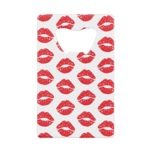 Red Lips, Red Lipstick, Kiss, Pattern Of Lips