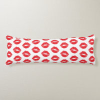 Red Lips, Red Lipstick, Kiss, Pattern Of Lips