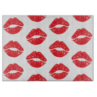 Red Lips, Red Lipstick, Kiss, Pattern Of Lips