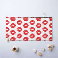 Red Lips, Red Lipstick, Kiss, Pattern Of Lips