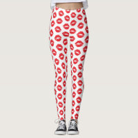 Red Lips, Red Lipstick, Kiss, Pattern Of Lips