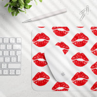 Red Lips, Red Lipstick, Kiss, Pattern Of Lips