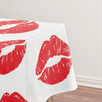Red Lips, Red Lipstick, Kiss, Pattern Of Lips