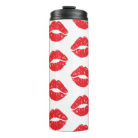 Red Lips, Red Lipstick, Kiss, Pattern Of Lips
