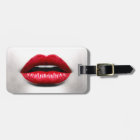 Red Lips Retro Monochrome Beauty Stylish
