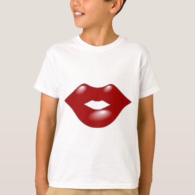 Red Lips T-Shirt (Front)