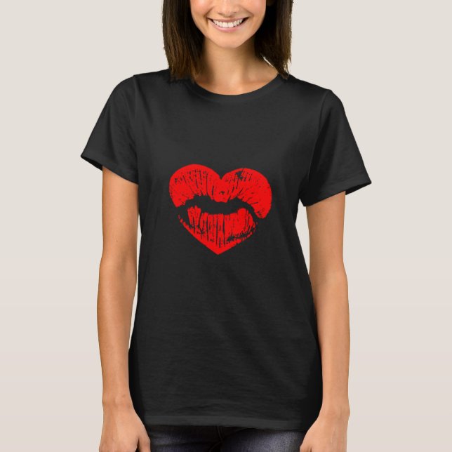 Red Lips T-Shirt (Front)