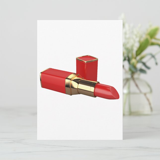 Red Lipstick Invitations (Creator Uploaded)