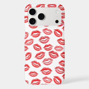 Red Lipstick Kiss Pattern Phone Case – Valentine’s