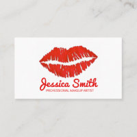 Red Lipstick Lips Kiss Makeup Artist Beauty Expert