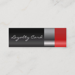 Red lipstick Loyalty Card