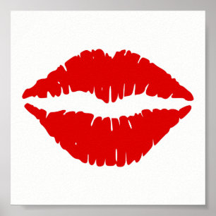 Red Lipstick Poster