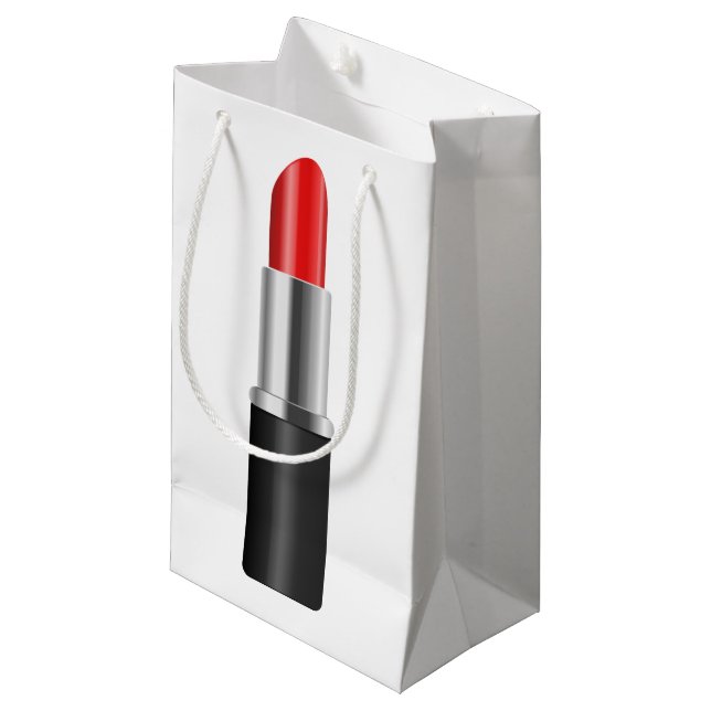 Red lipstick. small gift bag (Front Angled)