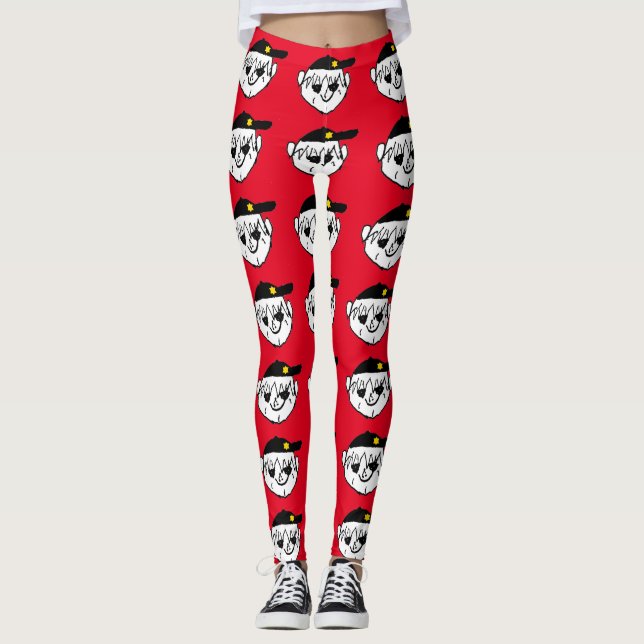 Red Little Joe Leggings (Front)