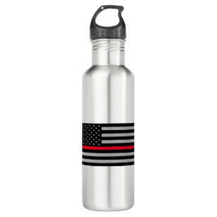 Red Lives Matter, Thin Red Line 710 Ml Water Bottle