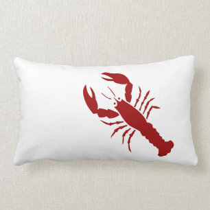 Red Lobster ~ Beach House Lumbar Cushion
