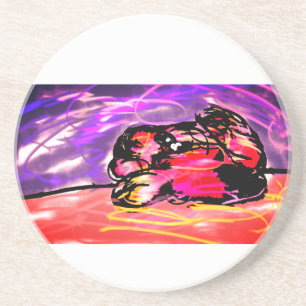 Red lobster Gem Coaster