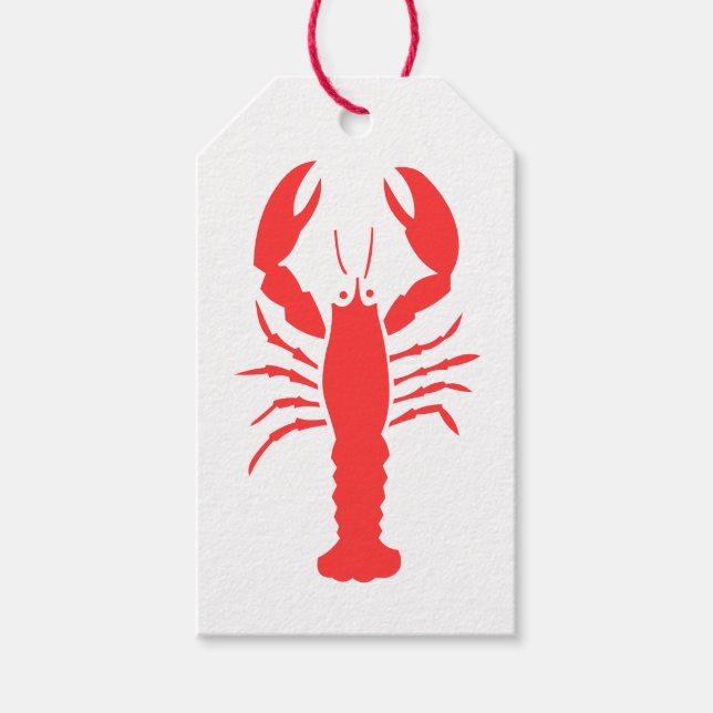 red lobster gift tags (Front)