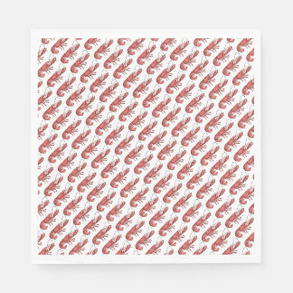 Red Lobster Image Design Napkin