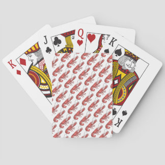 Red Lobster Image Design Playing Cards