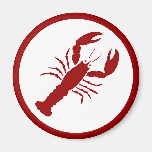Red Lobster Magnet (Front)