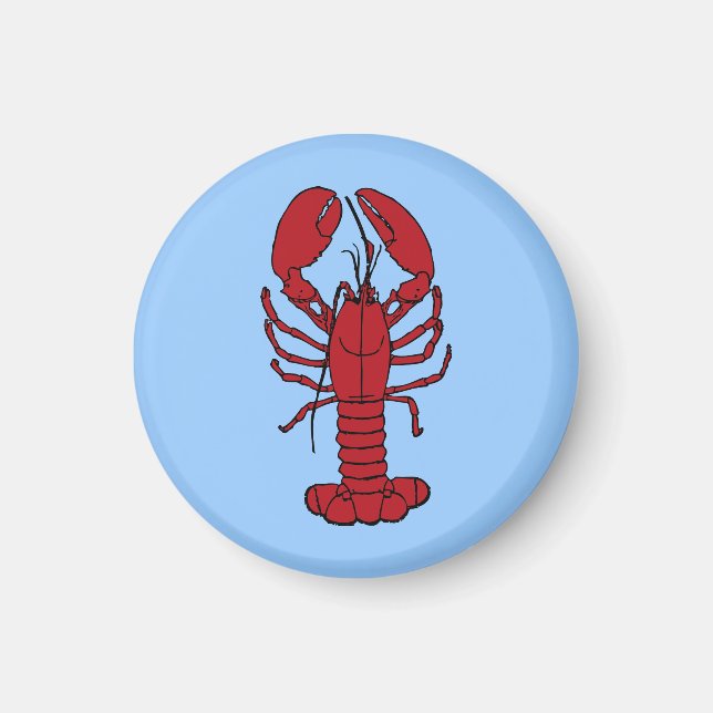 Red Lobster Magnet (Front)