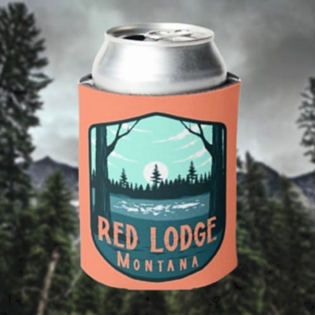 Red Lodge Montana Can Cooler (Creator Uploaded)