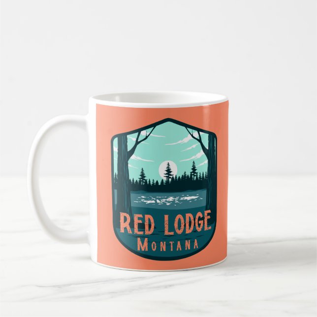 Red Lodge Montana Coffee Mug (Left)