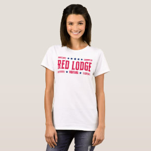 RED LODGE MONTANA Stars & Stripes T-Shirt