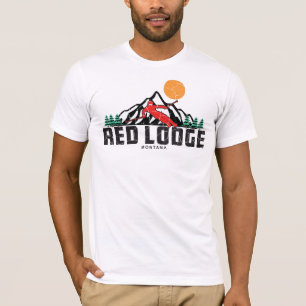 Red Lodge Ski Sunset T-Shirt