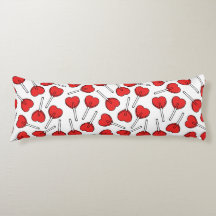 Red Lollipops, Heart Lollipops, Lollipop Pattern