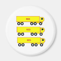 red lorry yellow lorry magnet