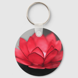Red Lotus Key Ring