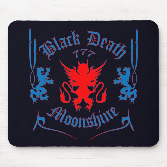 Red Louie Mouse Pad (Front)