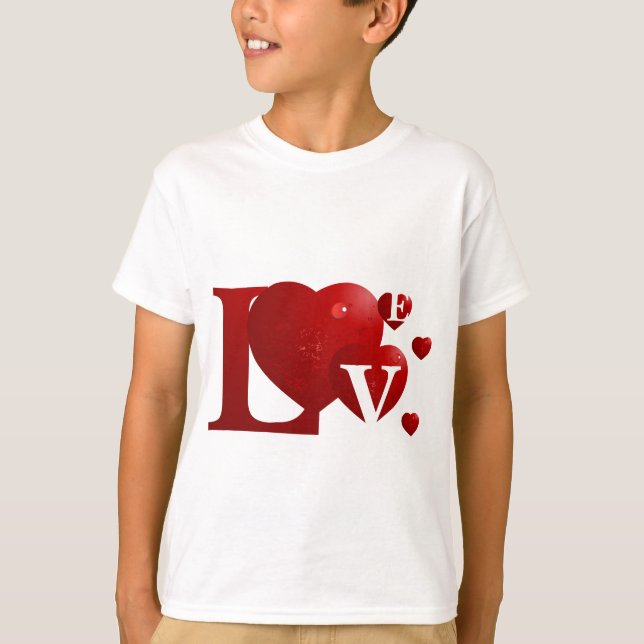 Red LOVE T-Shirt (Front)