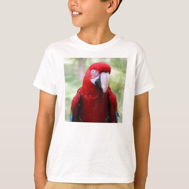 red-macaw10x10 T-Shirt (Front)