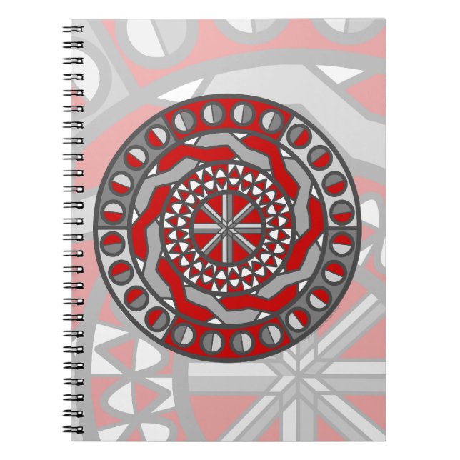 Red Machinery Notebook (Front)
