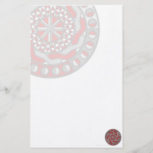 Red Machinery Stationery