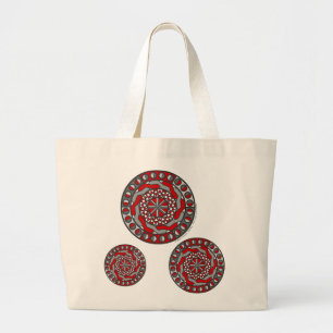 Red Machinery Tote Bag