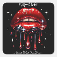 Red Magical Lips Attract your Deepest Desires 