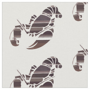 Red Maine Lobsters Thunder_Cove  Fabric