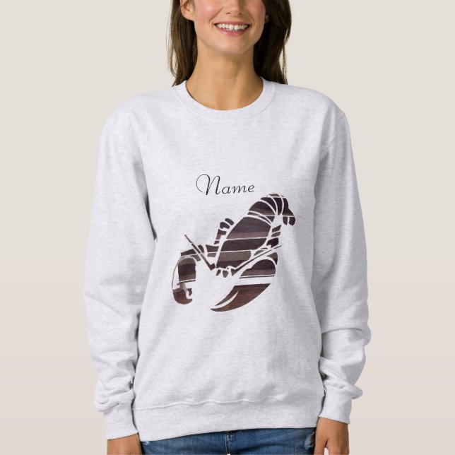 Red Maine Lobsters Thunder_Cove Sweatshirt (Front)